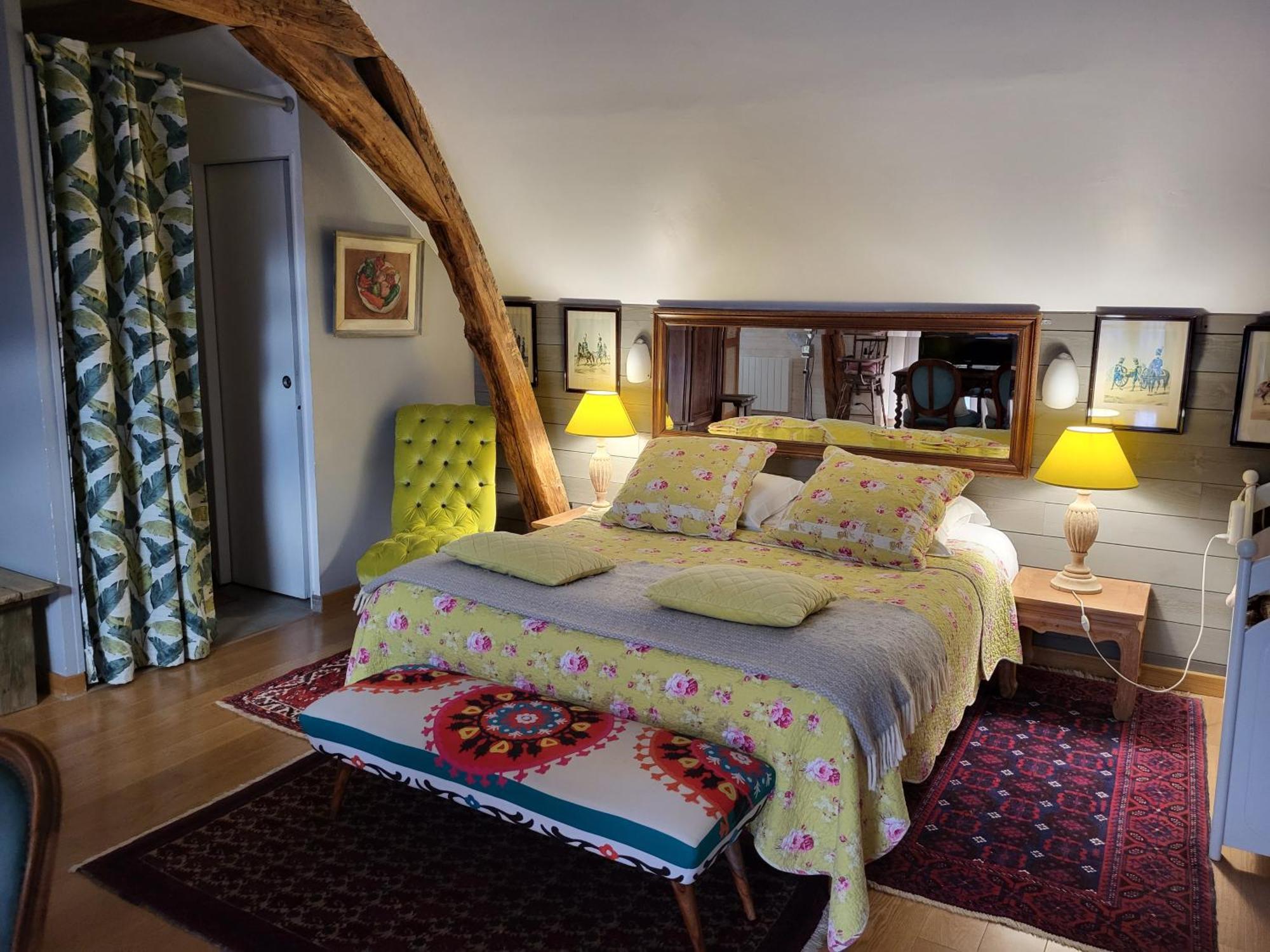 Bed and Breakfast Les Glycines Ury Exterior foto